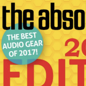 Editors Choice Award - The Absolute Sound (2017)